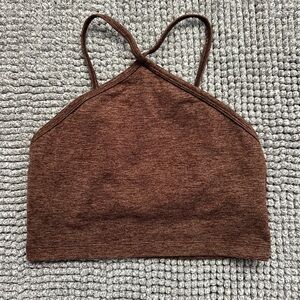 Aerie Offline Brown Crop Top